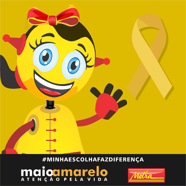 MJetra promove ação para Maio Amarelo